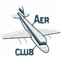 Airplanes Embroidery Design 9